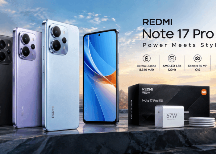 REDMI Note 17 Pro 5G Resmi Hadir, Bawa Baterai 8.340 mAh dan Layar AMOLED 1.5K