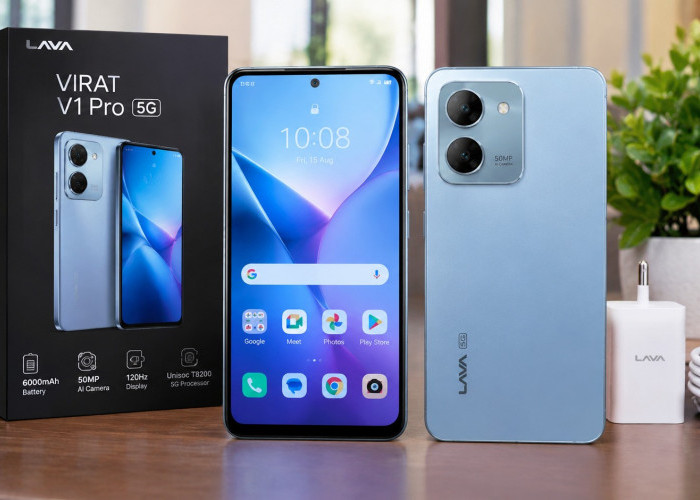 Lava Virat V1 Pro 5G Resmi Hadir, Bawa Baterai 6.000 mAh dan Kamera 50 MP