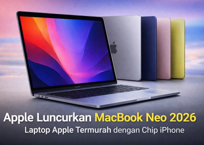 Laptop Apple Termurah Sepanjang Sejarah, MacBook Neo Resmi Dirilis