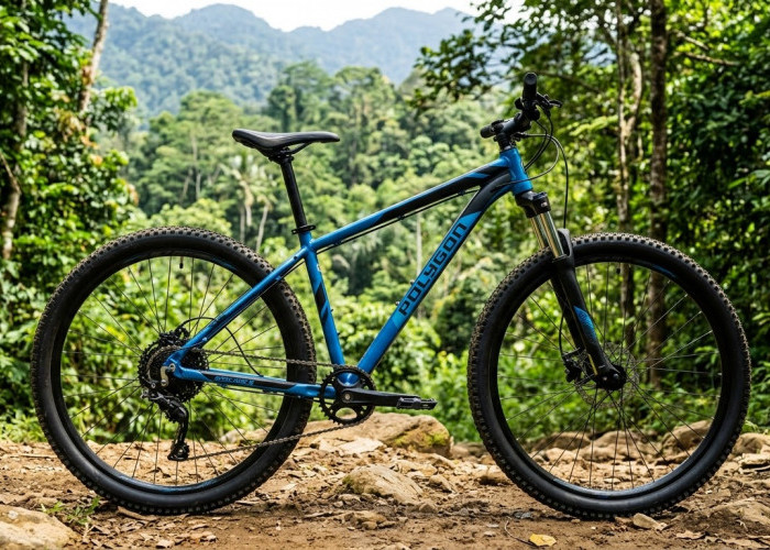 Polygon Cascade 5, MTB Sporty dengan Shimano CUES 1x10 dan Rem Hidrolik