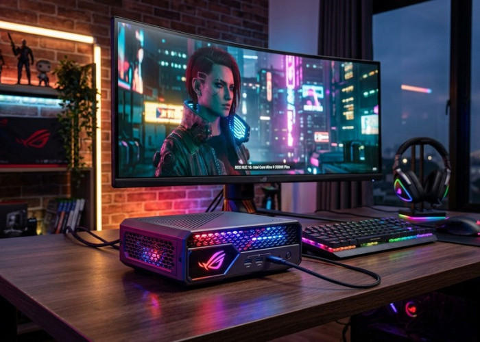 ASUS ROG NUC 16 Rilis, Monster Gaming Mini Berotak Intel Core Ultra 9!