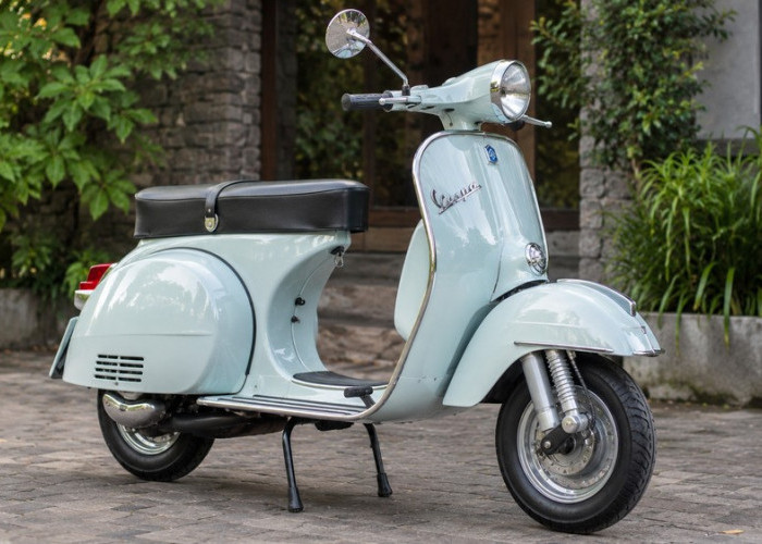 Bukan Sekadar Motor Tua, Vespa Classic Punya Nilai Koleksi yang Menarik