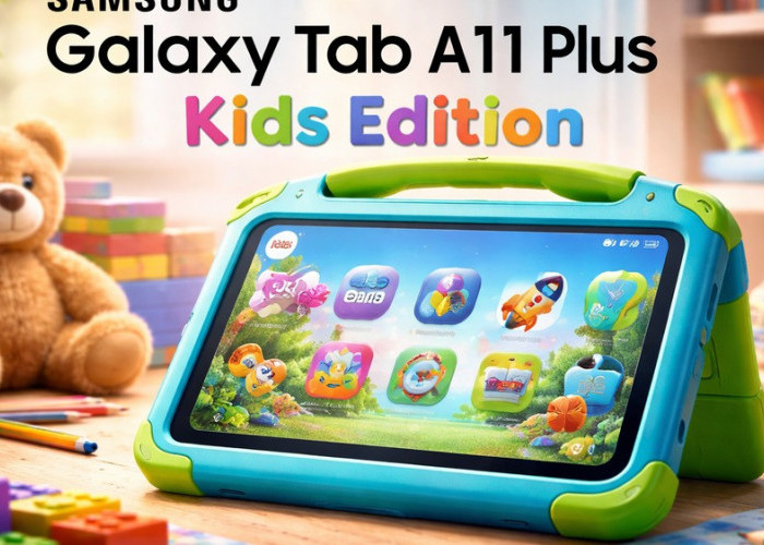 Galaxy Tab A11 Plus Kids Edition, Gadget Aman untuk Belajar dan Bermain