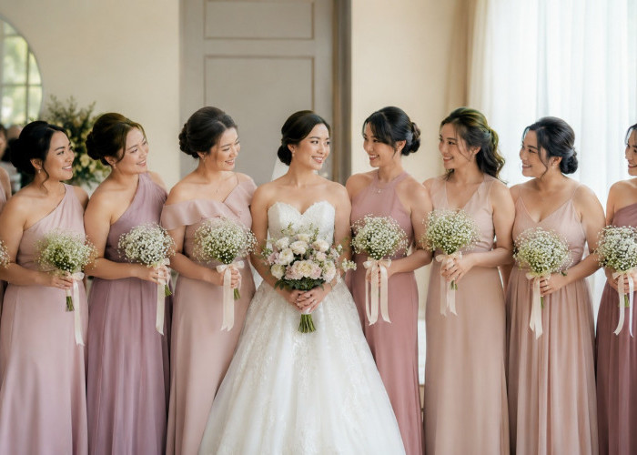 Jangan Asal Pilih! Ini Warna Bridesmaid yang Paling Cocok untuk Berbagai Konsep Wedding