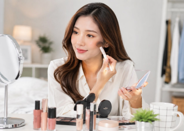 Anti Ribet! Ini Cara Makeup Cepat yang Tetap Bikin Wajah Fresh Seharian