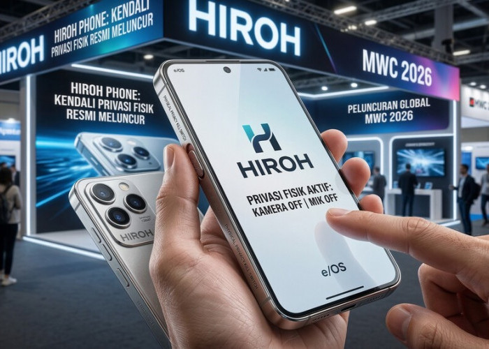 Fitur Canggih Hiroh Phone: Ponsel Privasi Tingkat Tinggi Hadir di MWC 2026