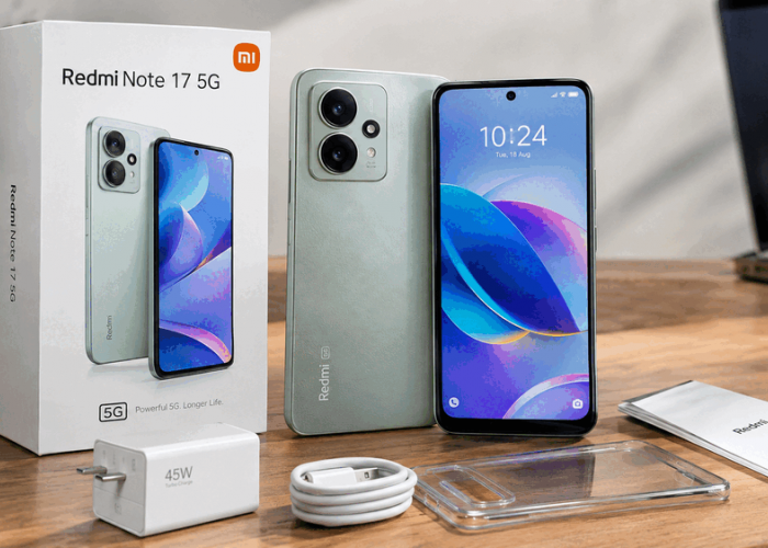 Redmi Note 17 5G Resmi Hadir dengan AMOLED 120Hz dan Baterai 7.700 mAh