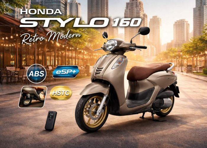 Bukan Hanya Desain Elegan dan Mesin Bertenaga, Ini Daya Tarik Honda Stylo 160 Terbaru
