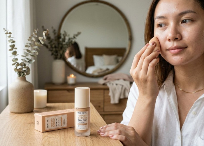 Mimpi Buruk Foundation Tebal Berakhir: Skintific Skin Tint adalah Masa Depan Base Makeup