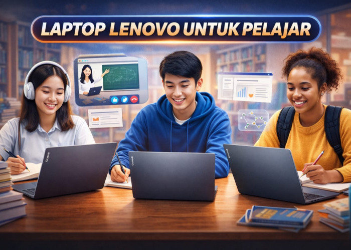 Kenapa Laptop Lenovo Banyak Dipakai Pelajar dan Mahasiswa? Ini Jawabannya