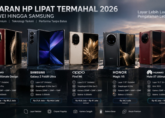 Huawei Mate XT 2 Jadi Sorotan, HP Lipat Tiga dengan Harga hingga Rp80 Juta