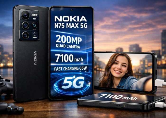 Nokia N75 Max 5G: Fokus Kamera Resolusi Tinggi dan Baterai Jumbo untuk Pengguna Aktif