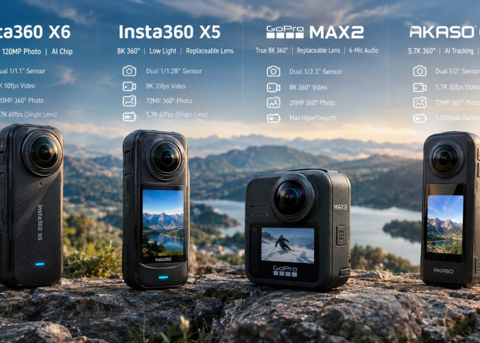 Insta360 X6 Punya 8K 50fps, Ini Spesifikasi Lengkap dan Harganya