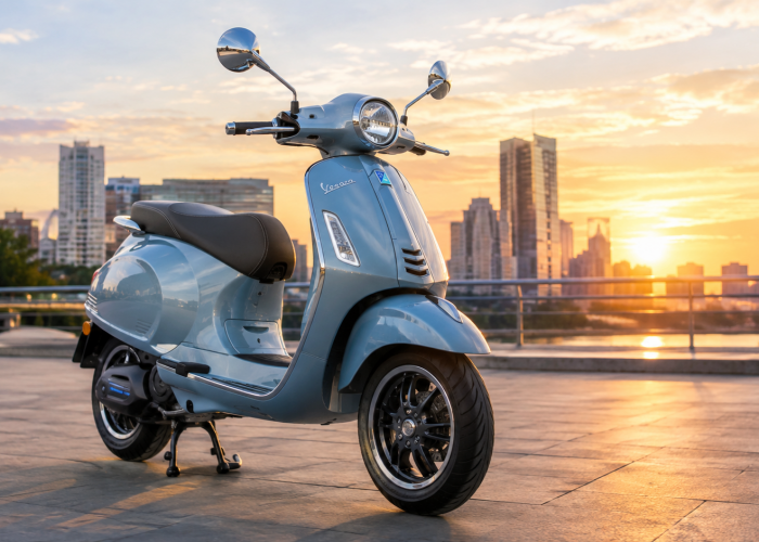 Vespa Elettrica, Motor Listrik Tanpa BBM yang Tampil Elegan dan Modern