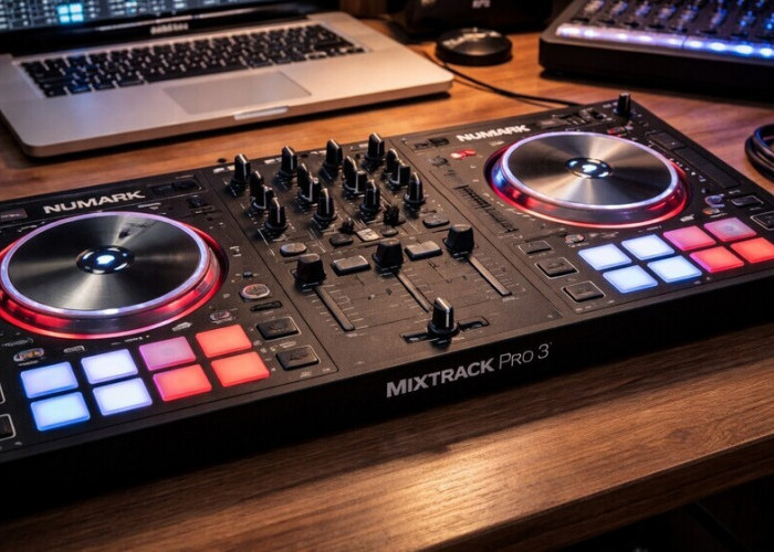 Review Lengkap Numark Mixtrack Pro 3: Controller Ideal Untuk Belajar DJ