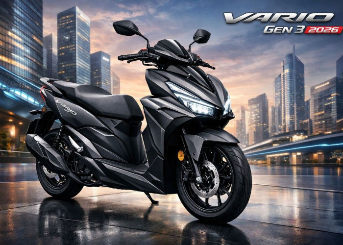 Tampil Lebih Sangar, Honda Vario Gen 3 2026 Siap Jadi Motor Matic Paling Diburu