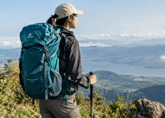 Eiger Women Ardor Lunaris 45 2.0, Carrier Wanita 45 Liter untuk Hiking 2–3 Hari