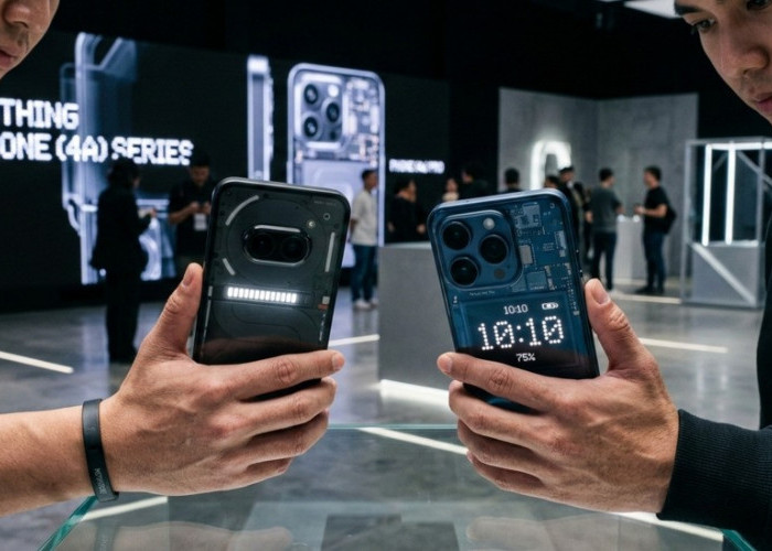 HP Mid-Range Paling Unik 2026, Nothing Phone 4a Series Tampil Beda dengan Desain Transparan