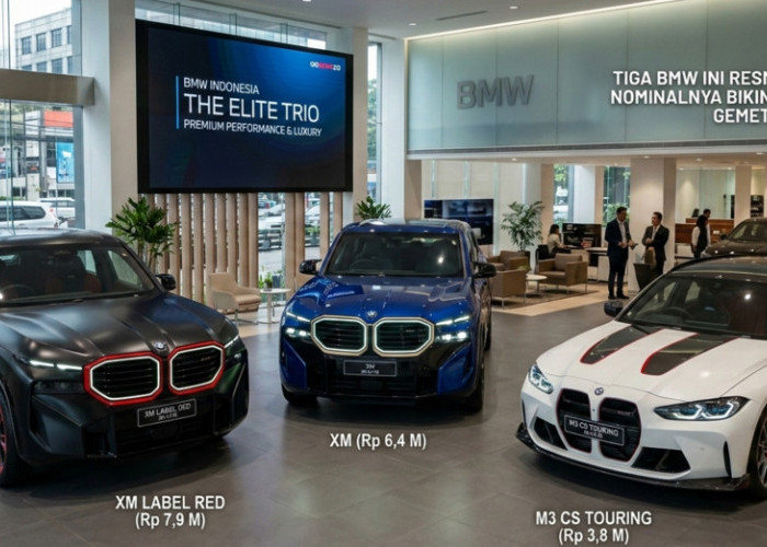 Tiga BMW Ini Resmi Dijual di RI, Nominalnya Bikin Dompet Auto Gemetar