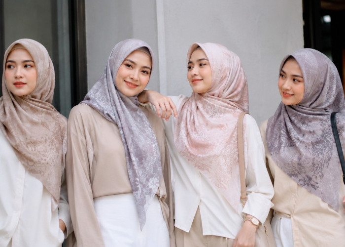 Simpel Tapi Elegan, Hijab Segi Empat Kini Jadi Favorit Generasi Z