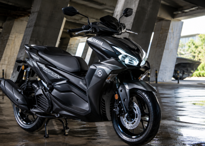 Yamaha Aerox Alpha Terbaru, Perpaduan Desain Sporty dan Teknologi Canggih