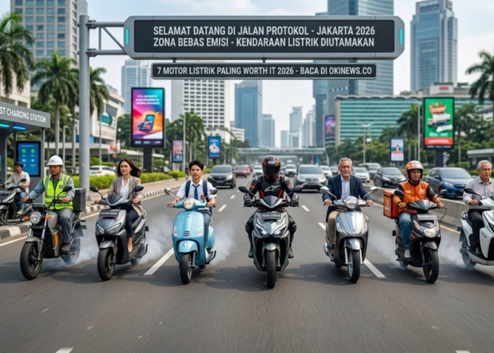 Skutik Tanpa Bensin Makin Jadi Favorit! Ini 7 Motor Listrik Paling Worth It Tahun 2026