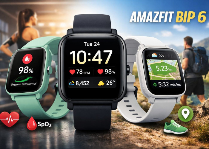 Amazfit Bip 6 Bikin Smartwatch Murah Jadi Terasa Mahal, Kok Bisa?