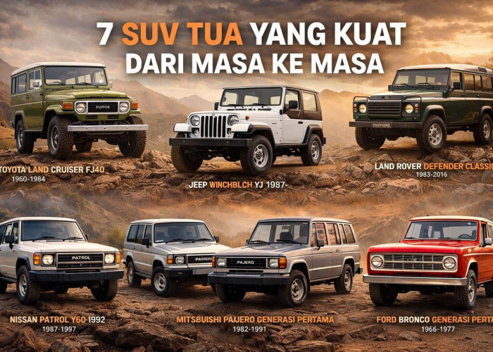 Tak Mudah Rusak! Inilah 7 SUV Lawas yang Teruji Ketahanannya