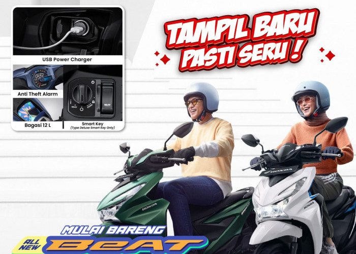 Honda BeAT 2026 CBS Perkuat Fitur Keamanan, Fokus Anti-Maling dan Kendali Harian