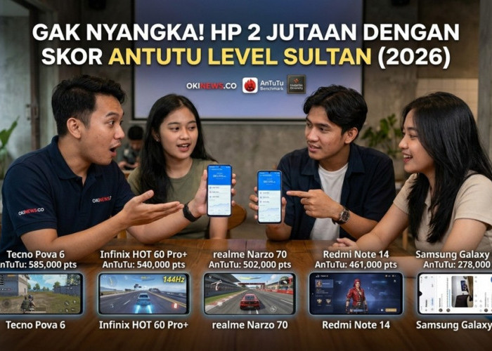Gak Nyangka! HP 2 Jutaan Ini Skor AnTuTu-nya Tembus Level Sultan