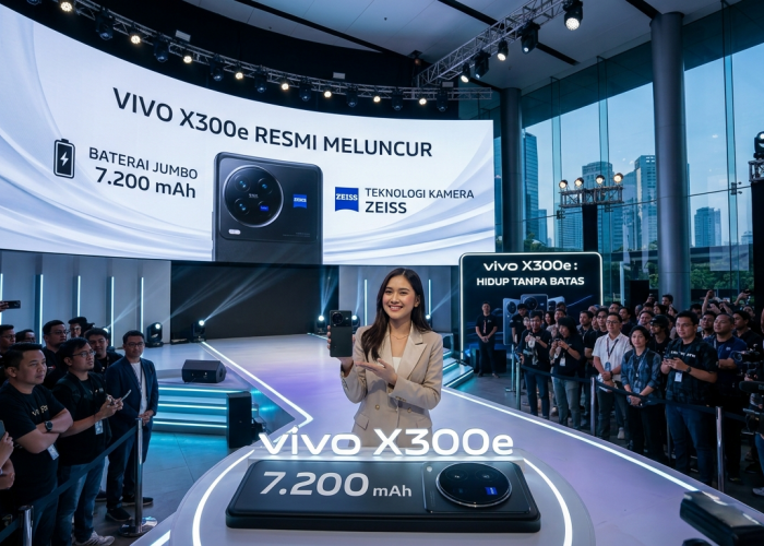 Vivo X300e Resmi Hadir, Baterai 7.200 mAh Siap Temani Aktivitas Seharian