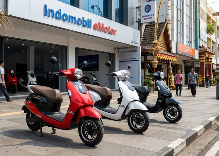Indomobil eMotor QT Series, Motor Listrik Futuristik Mulai Rp15 Jutaan