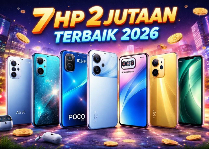 7 HP 2 Jutaan Terbaik 2026, Spek Dewa Harga Pelajar, Ada Punyamu? 
