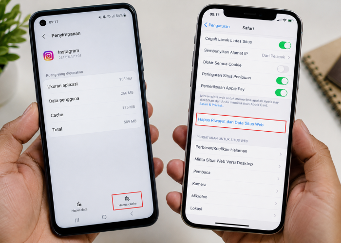Android dan iPhone Makin Lancar, Ini Cara Menghapus Cache yang Benar