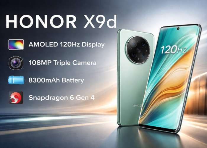 Spesifikasi Honor X9d Terungkap, Performa Tangguh di Kelasnya