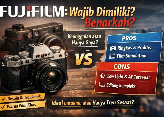 Alasan Kamera Fujifilm Cocok untuk Semua Kebutuhan