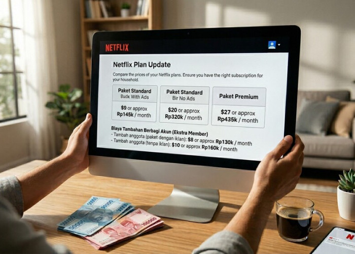 Streaming Makin Mahal? Ini Update Harga Paket Netflix Standard dan Premium