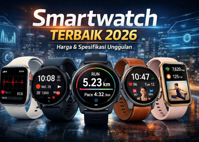 5 Jam Tangan Pintar Terbaik 2026 yang Wajib Dimiliki
