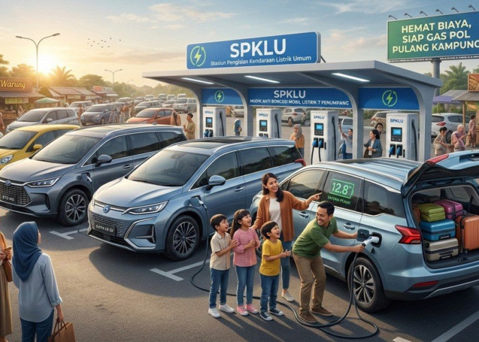 Mudik Anti Boncos! Ini 4 Rekomendasi Mobil Listrik 7 Penumpang yang Siap Gas Pol Pulang Kampung