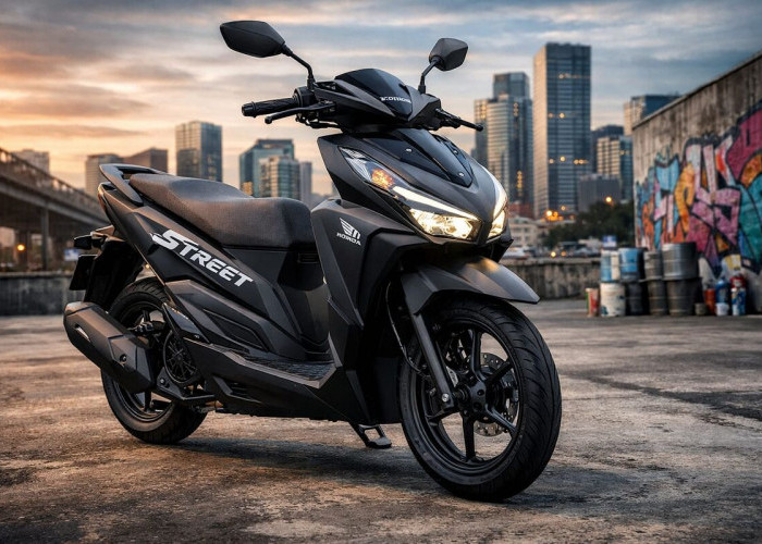 Tampil Stylish dan Minimalis, Honda Vario 125 Street Jadi Pilihan Skutik Urban Masa Kini