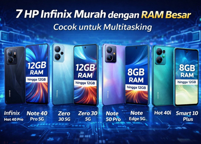 Rekomendasi HP Infinix RAM Besar Harga Terjangkau 2026