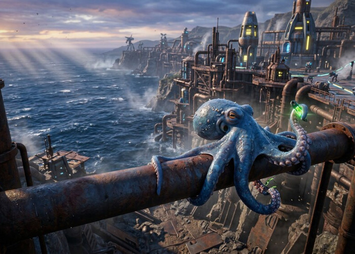 Darwin's Paradox: Petualangan Epik Gurita Biru Garapan ZDT Studio dan Konami