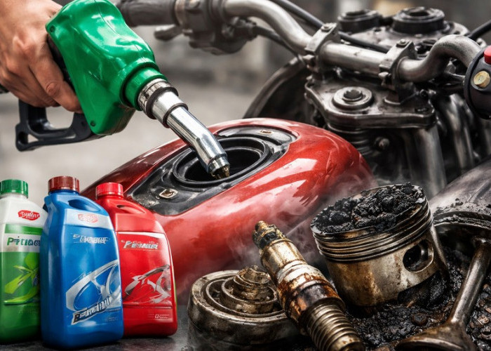 Jangan Sepelekan! Kebiasaan Ganti BBM Ternyata Bisa Ganggu Mesin Motor