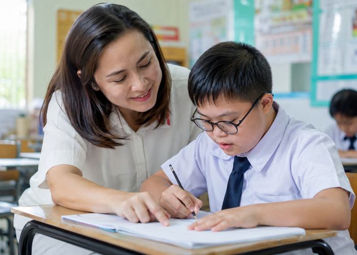 Satya Buktikan Anak Down Syndrome Mampu Belajar Bersama di Sekolah Umum