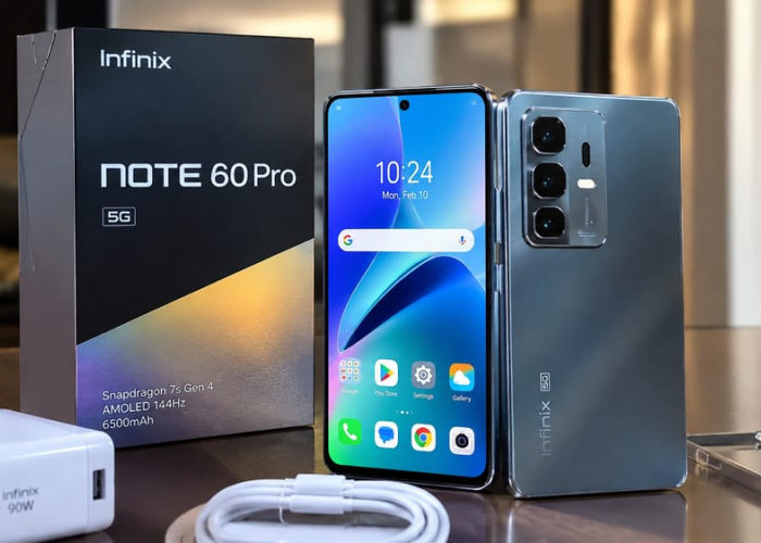 Infinix NOTE 60 Pro Hadir dengan Snapdragon 7s Gen 4 dan Layar 144 Hz