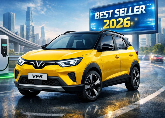 Wajar Saja Banyak Anak Muda Kepincut, Ternyata Ini Penyebab VinFast VF5 Jadi Raja Mobil Listrik 2026