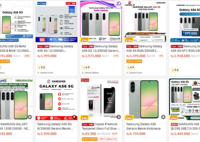 Di Mana Beli Samsung Galaxy A56 Paling Murah di Indonesia? Ini Jawabannya