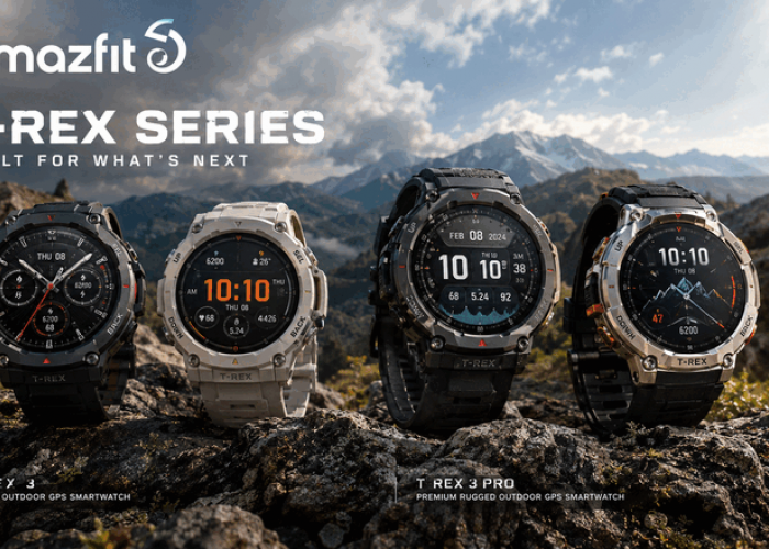 Amazfit T-Rex Series Hadir dengan Desain Tangguh, Ini Harga dan Spesifikasinya
