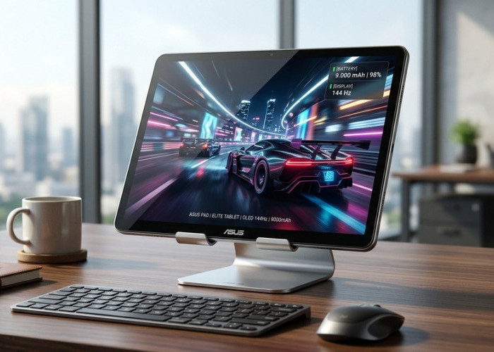 Asus Pad Meluncur: Layar OLED 144 Hz dan Baterai Super Badak Siap Manjakan Mata!