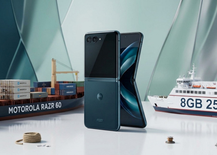 Motorola Razr 60 8/256GB, Perpaduan Desain Ikonik dan Teknologi Modern